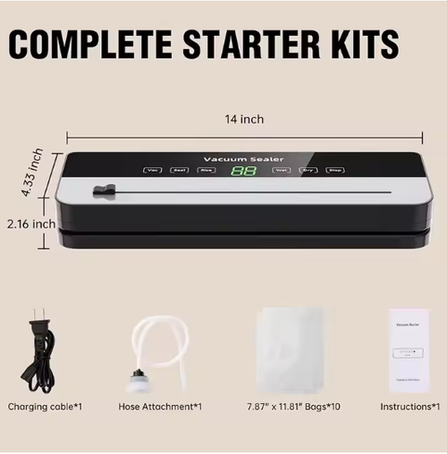 C1927   Small food preservation tool - vacuum machine