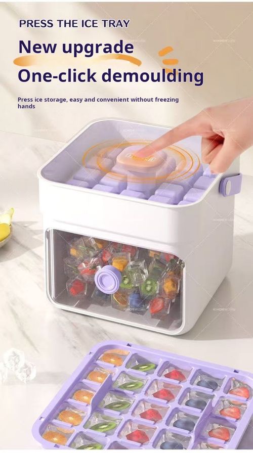 2331--Press the ice cube mold