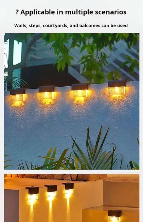 2217--4 Pieces LED solar lamp