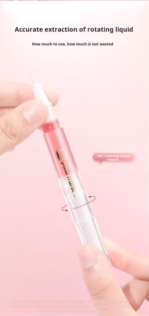 2476--4 Pieces Nail care with cuticle removal and moisturizing essential oil