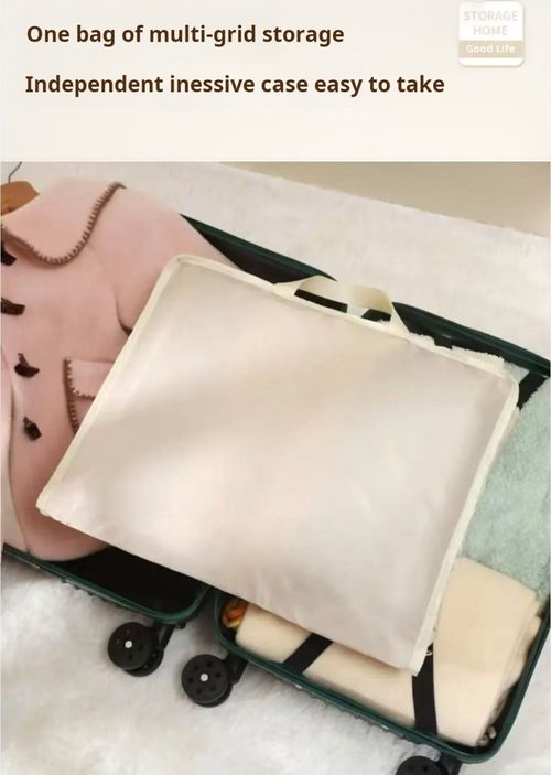 2354--2 Pieces Seven-compartment large-capacity storage bag