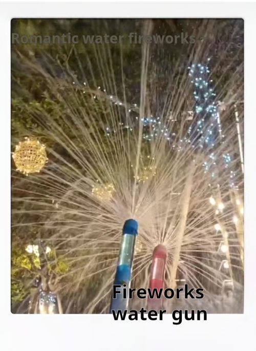 2332--5 Pieces Pull-out firework water gun