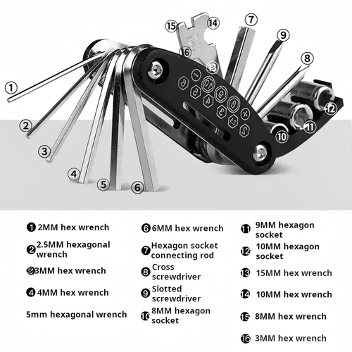 2009-- Foldable multi-functional repair tool