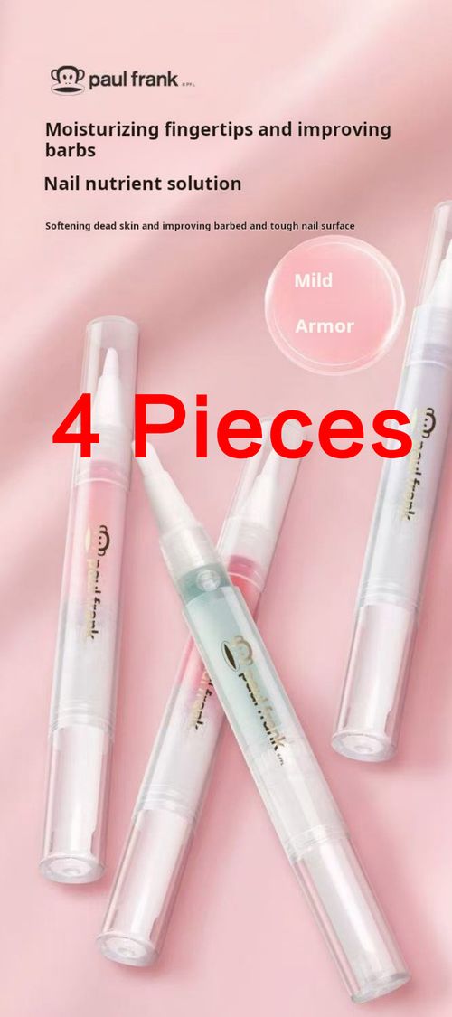 2476--4 Pieces Nail care with cuticle removal and moisturizing essential oil