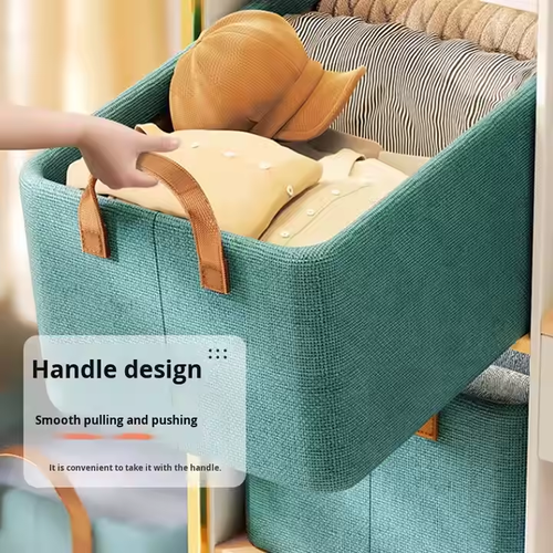 C1925--COD Available--3pieces Fabric folding storage box