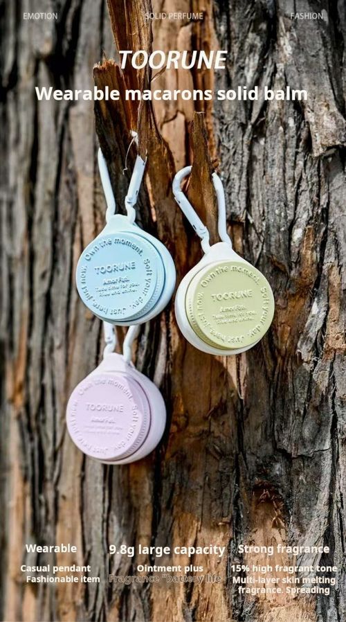 2483--Fresh and natural solid perfume