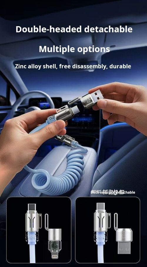 2355--Scented aroma fast-charging 4-in-1 data cable