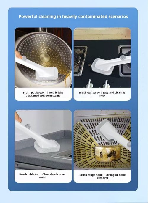 2325--1 rod with 15 brush heads Wall-mounted automatic liquid adding cleaning brush