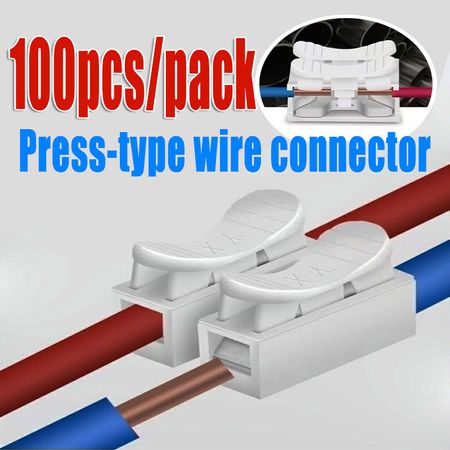 2073-1--100 Pieces Press-fit quick connector COD payment