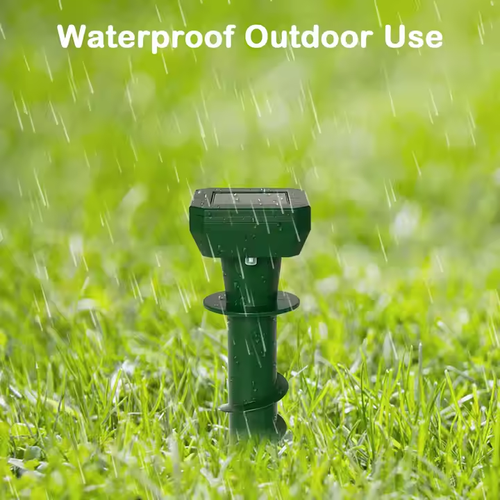 1958--COD Available--Solar-powered snake, rat and insect repellent device