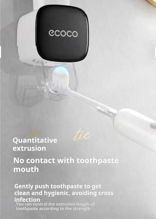 2391--2 Pieces Automatic toothpaste dispenser rack