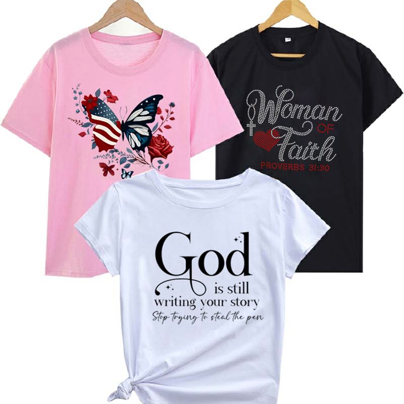 Supports COD 3-piece A woman in a short-sleeved T-shirt 1207