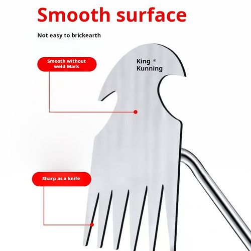 2277--2 Pieces Multifunctional stainless steel agricultural herbicide harrow