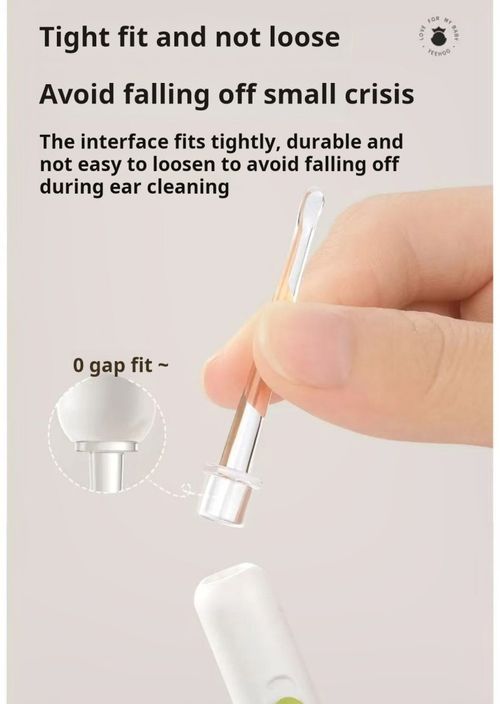 2383--Children's special illuminated visible ear cleaning spatula