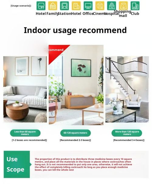 2215--2 Pieces Powerful cockroach killer