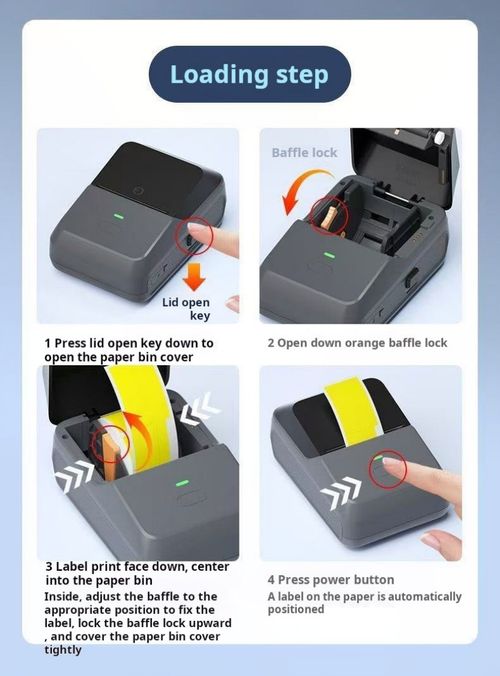 2229--Portable label printer