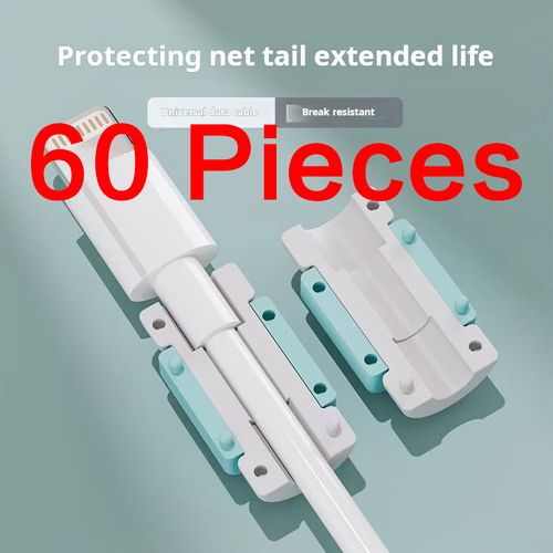 2406--60 Pieces charger cable protector