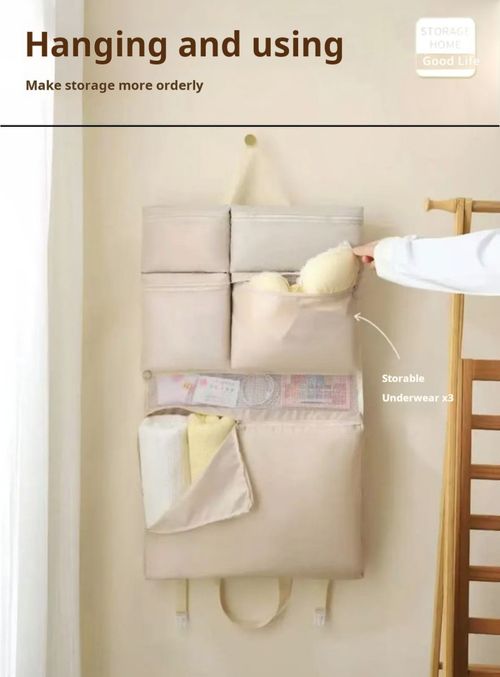 2354--2 Pieces Seven-compartment large-capacity storage bag