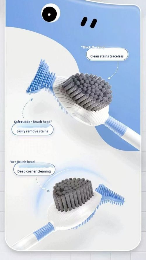2339--2 Pieces Multifunctional liquid filling toilet brush