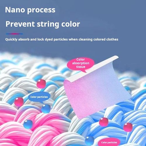 2282--6 BAG Anti-color-spread Color-absorbing Laundry Sheets