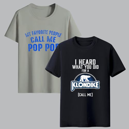 1134 Supports COD 2-piece short-sleeved T-shirt