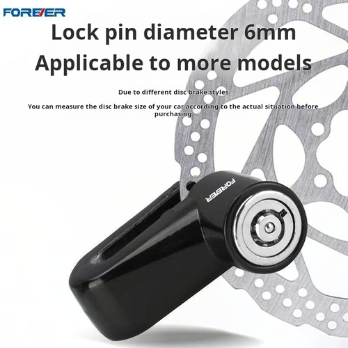 1987--2Pieces Portable anti-theft disc brake lock