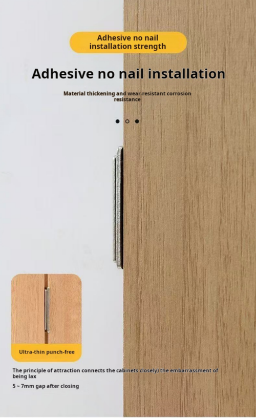 2002--10 pieces Strong magnetic concealed cabinet suction