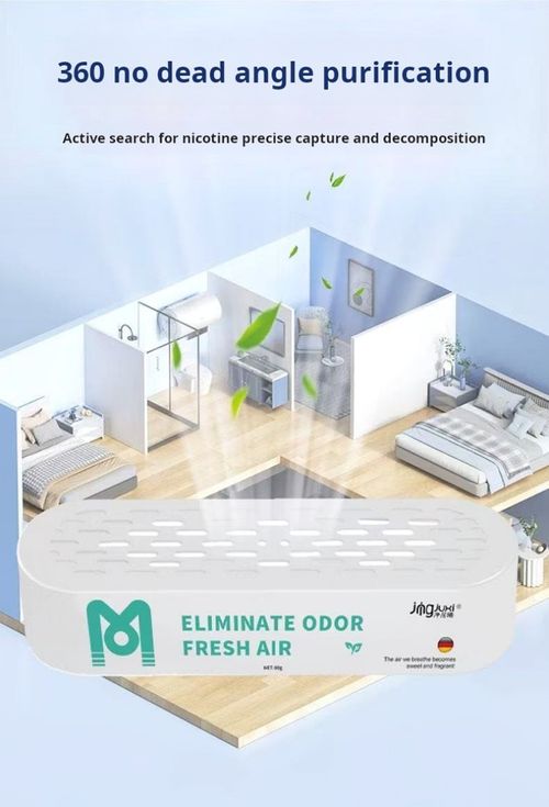 2486--3 Pieces Indoor Air Purifier for Smoking Removal