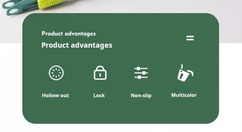 2490--2 Pieces Multifunctional clip