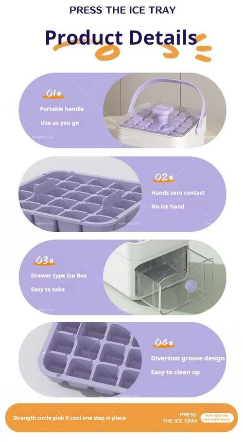 2331--Press the ice cube mold