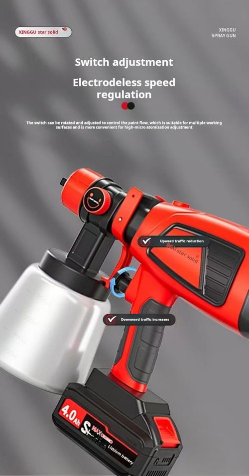 2230--Electric spray paint gun