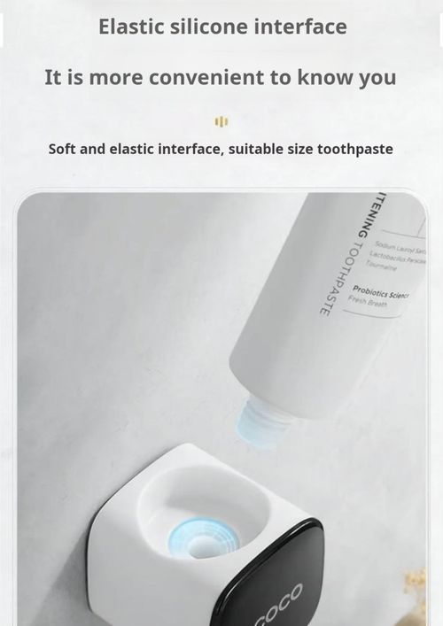 2391--2 Pieces Automatic toothpaste dispenser rack