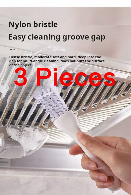 2388--3 Pieces Multifunctional Gap Cleaning Brush
