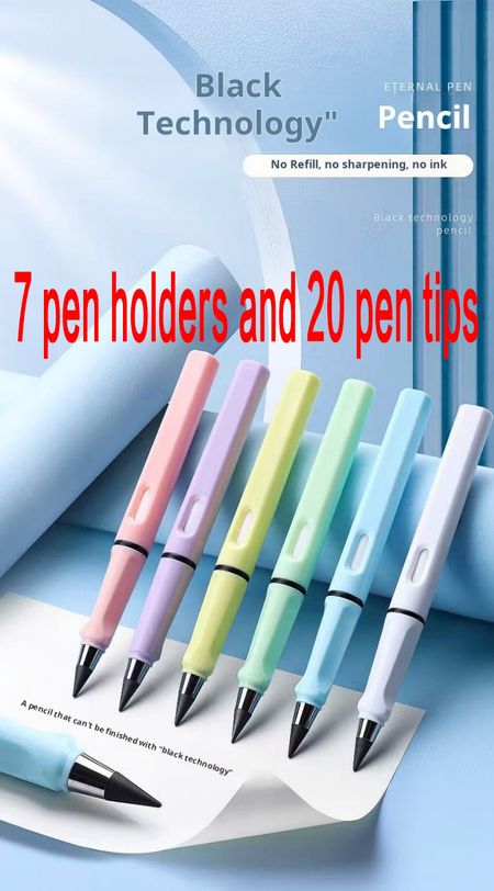 2309--7 pen holders and 20 pen tips Eternal Pencil COD payment