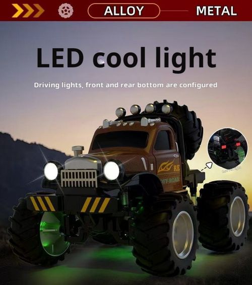 2336--Miniature remote-controlled off-road vehicle