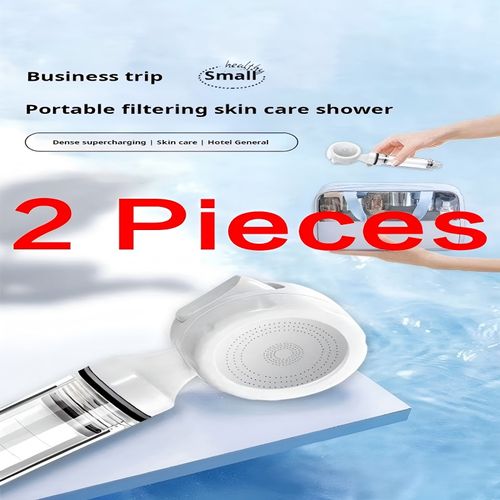 2426--2 pieces Portable filtering shower head