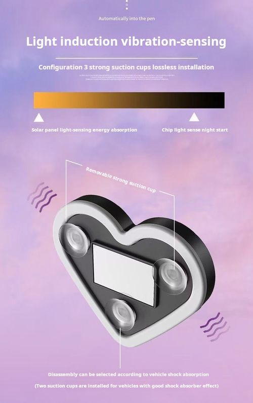 2372--2 Pieces Automobile solar-powered ambient lighting