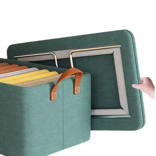 C1925--COD Available--3pieces Fabric folding storage box