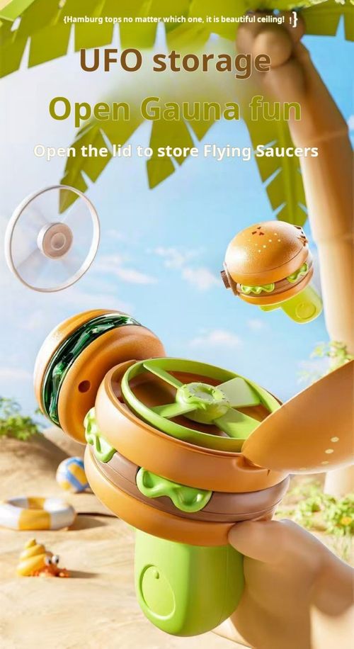 2482--Light-emitting UFO spinning toy