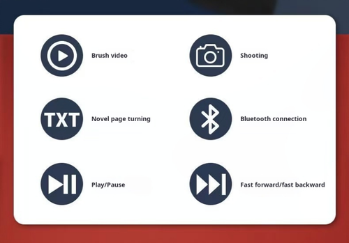 2060--3 Pieces Portable multi-functional mobile phone Bluetooth remote contro