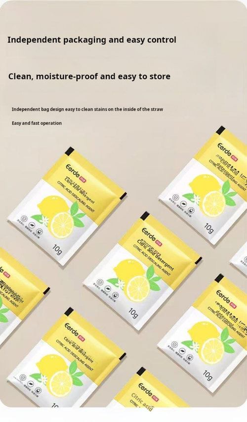 2166 ——30 Pieces Citric acid scale remover scale cleaner