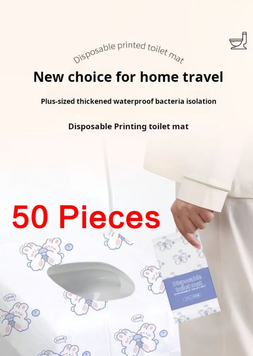 2420--50 Pieces disposable toilet seat cover