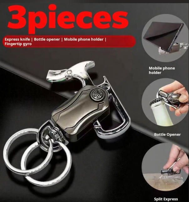C1901   3 pieces  Multifunctional keychain