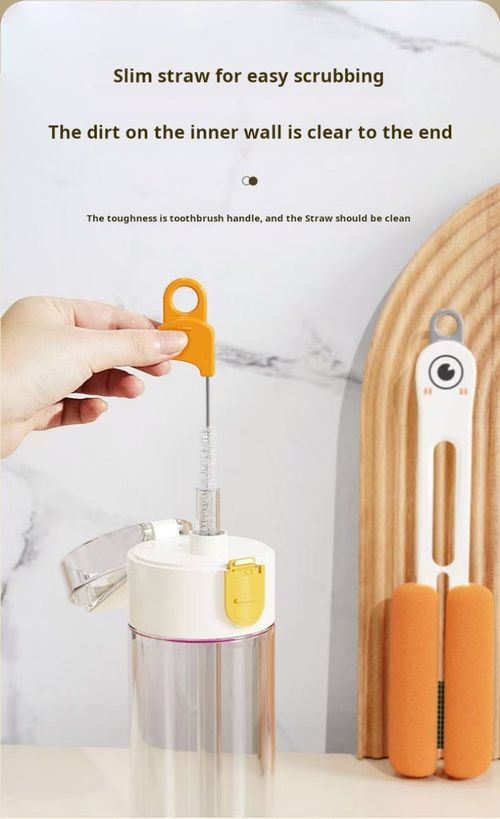 2466--2 Pieces Multifunctional cup brush