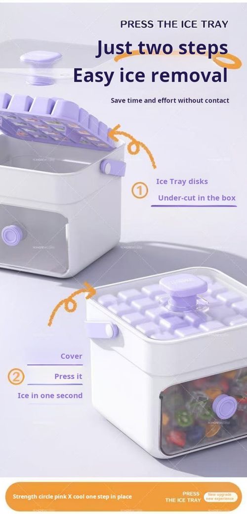 2331--Press the ice cube mold