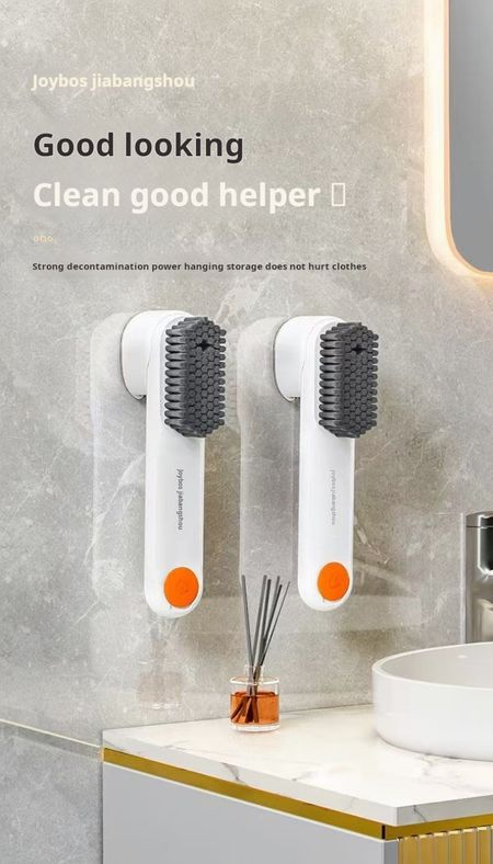 2364--Multifunctional liquid dispensing cleaning brush