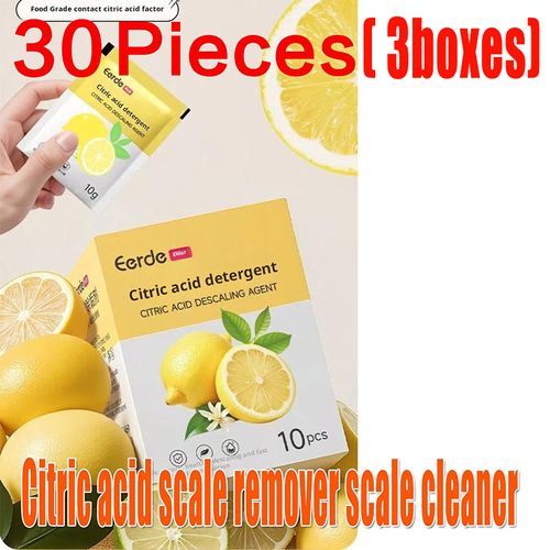 2166 ——30 Pieces Citric acid scale remover scale cleaner