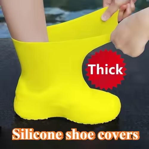 1995--3-piece set Silicone waterproof shoe covers