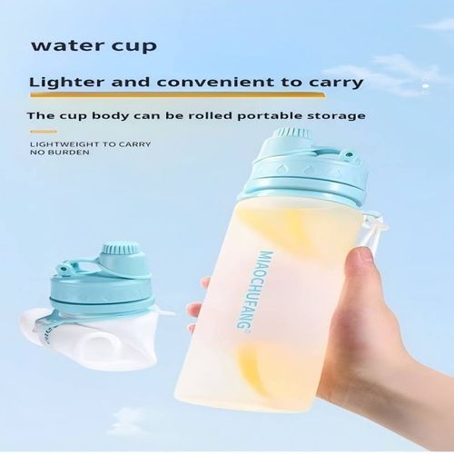 2434 -- Silicone folding water bottle