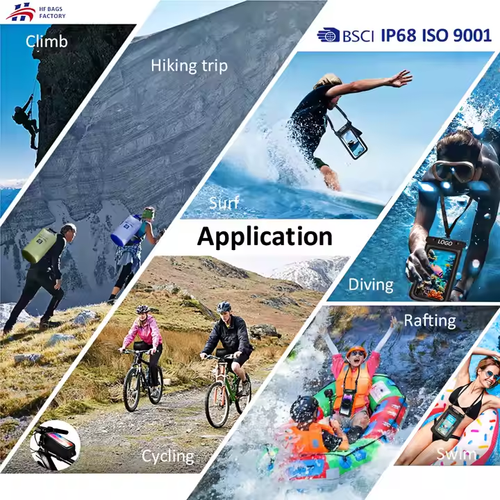 1966--COD Available--5-piece setWaterproof mobile phone case